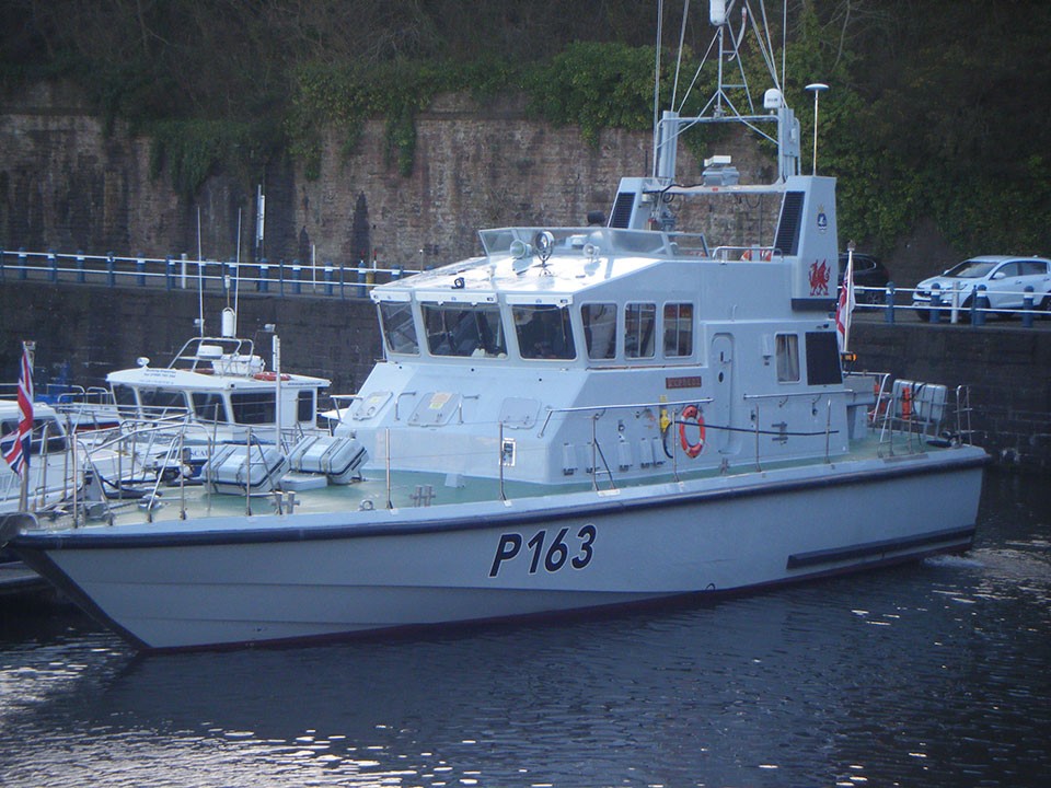 Based in HMS CAMBRIA in Cardiff Bay and affiliated to HMS EXPRESS (P163)