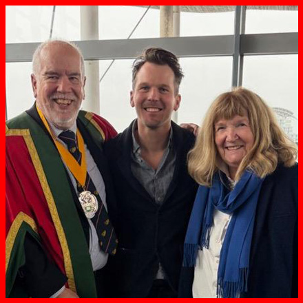 Dr Imogen John, The Master Mr Henry Gilbert, Ellie Delahay and Dr Kathy Seddon