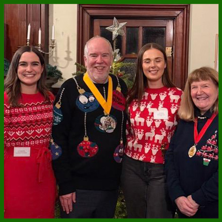Dr Imogen John, The Master Mr Henry Gilbert, Ellie Delahay and Dr Kathy Seddon