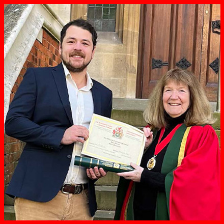 WLCOW Engineering Award Winner 2024 - Dr Nicholas Bennion