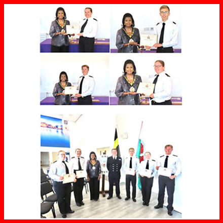 University Royal Naval Unit Wales Awards 2024