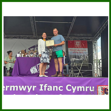 Young Farmers Awardee 2026 - Iwan Rhys Davies